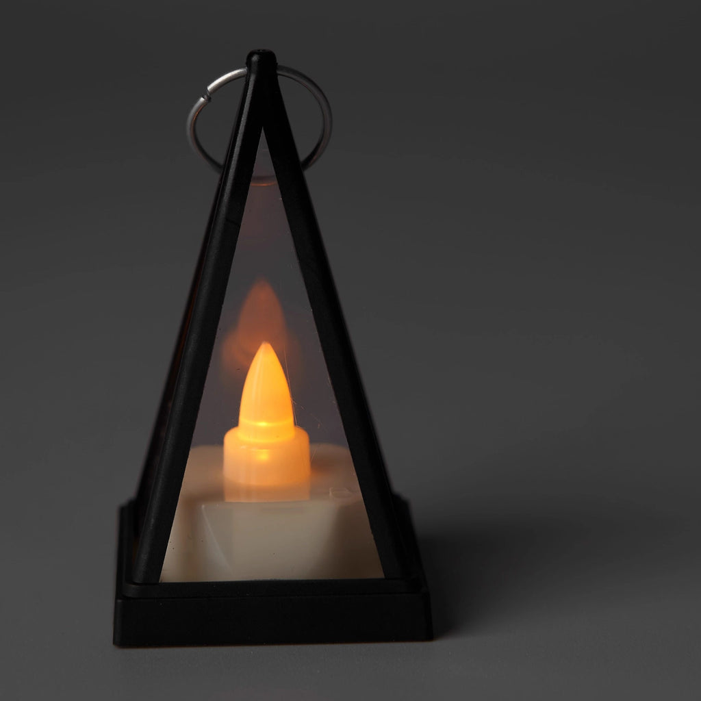 Decorative Triangle LED Candle Lamp for Ambient Table Lighting