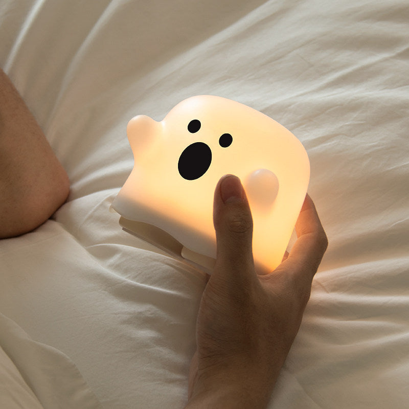 Cute Ghost Bedside Night Light Fun Birthday Gift Idea